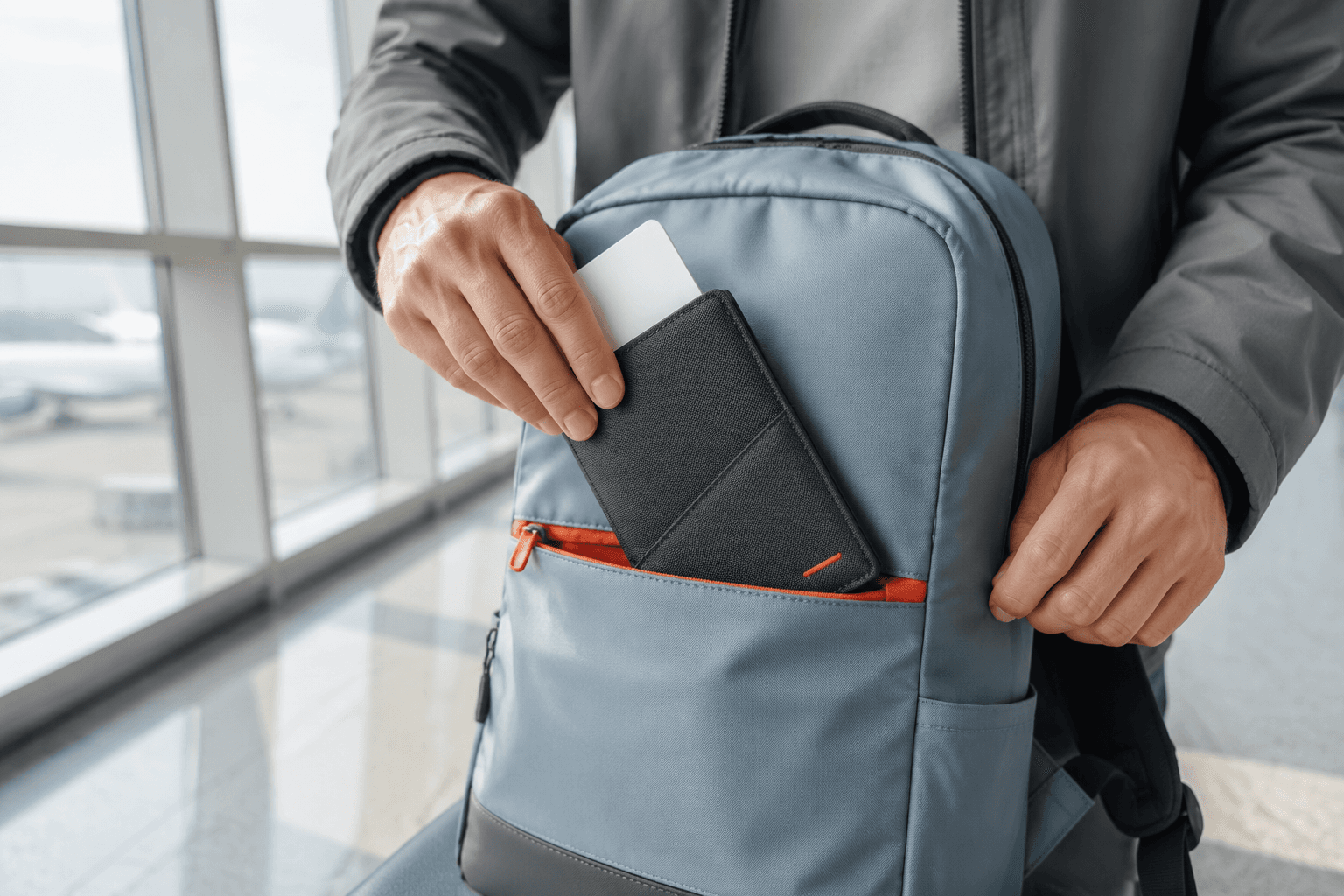 Sutcliffeph travel organisers in use during a calm, well-packed journey